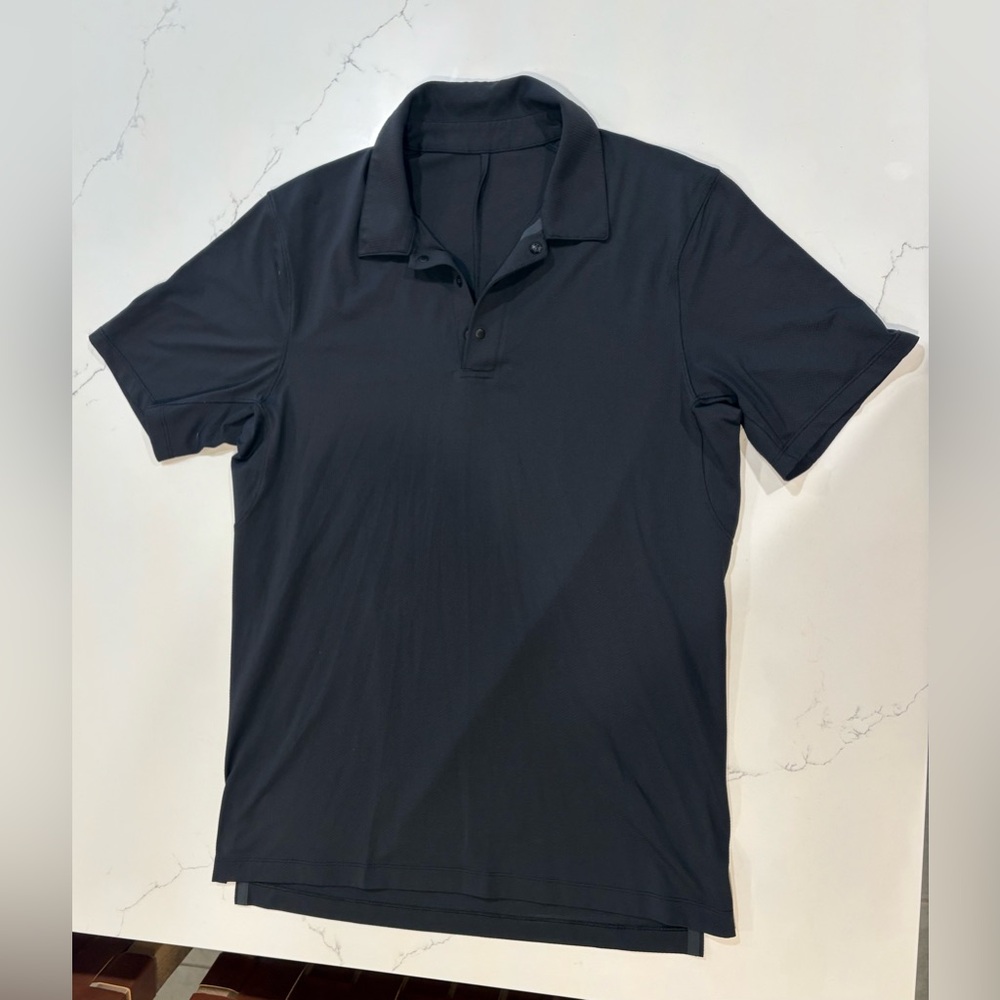 lululemon athletica Dark Gray Polo Shirt